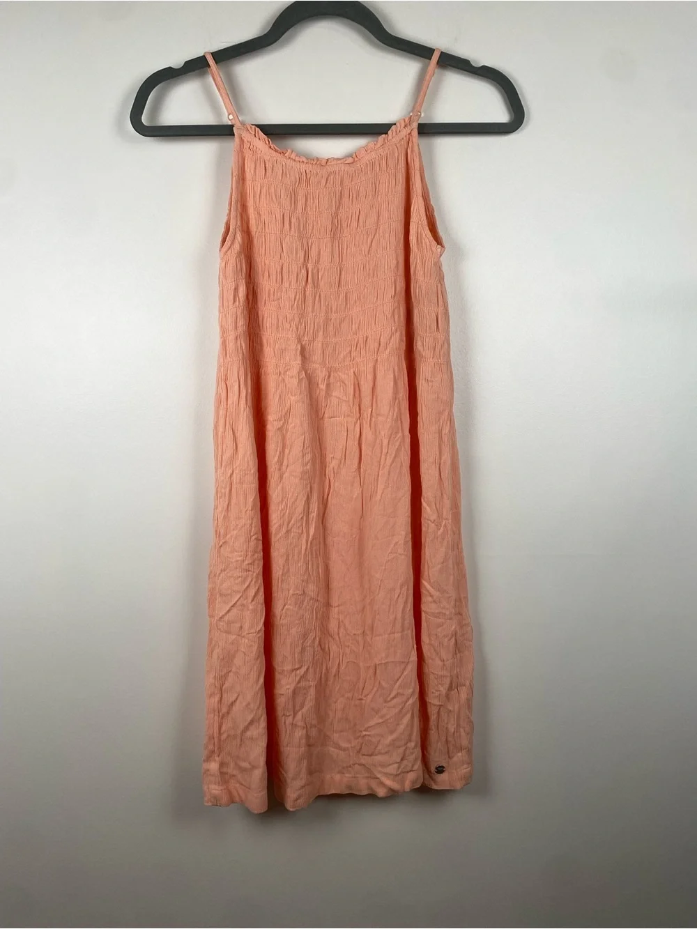 Roxy Girls Peach Look at Me Now Dress XL